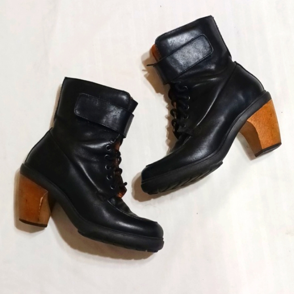 Camper Black Booties Ankle Boots